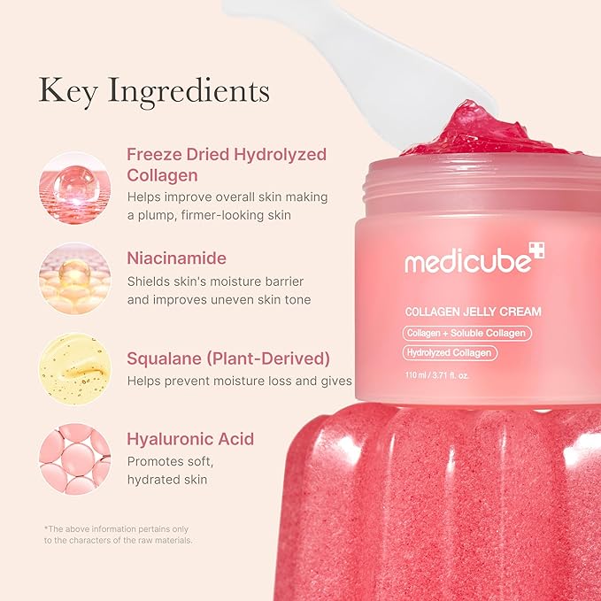 Crème gel au collagène