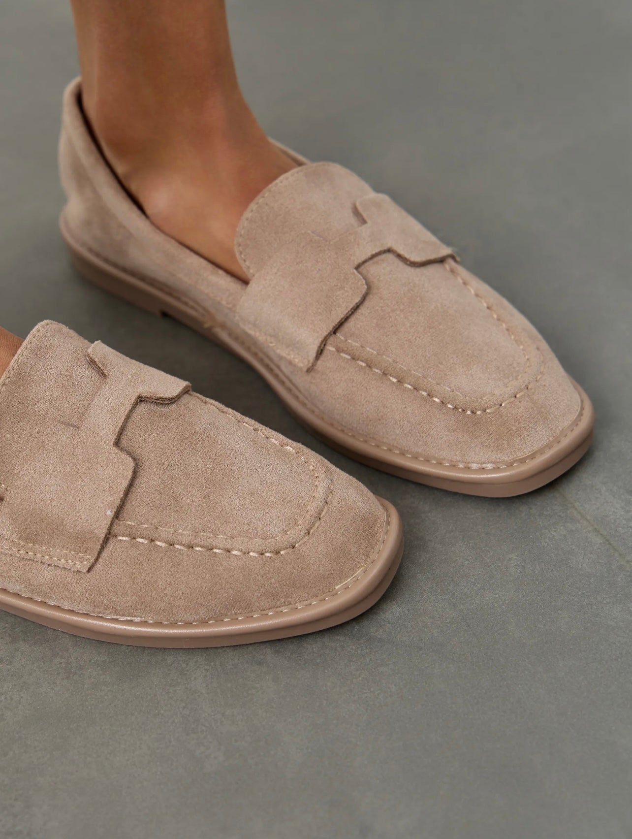 Mocassin Femme Classique-en Daim