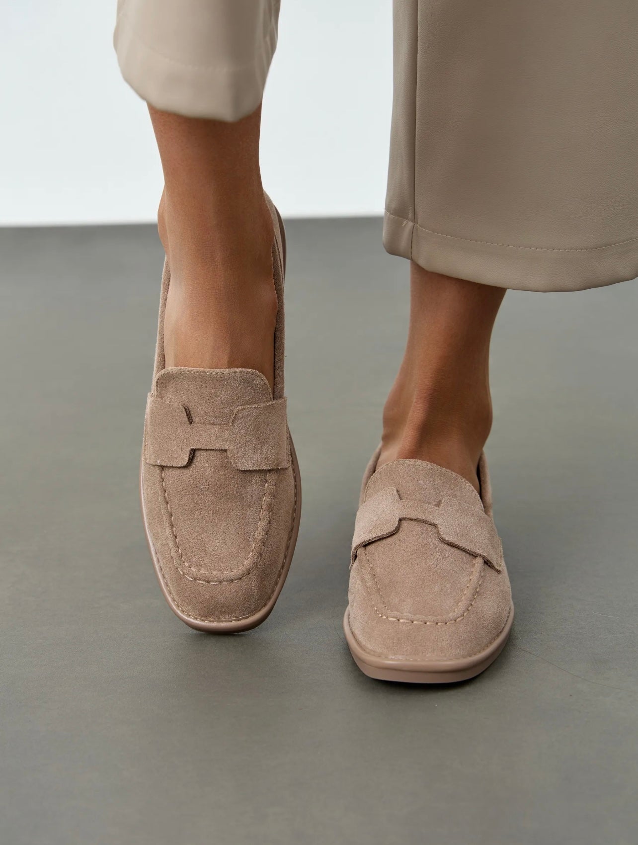 Mocassin Femme Classique-en Daim