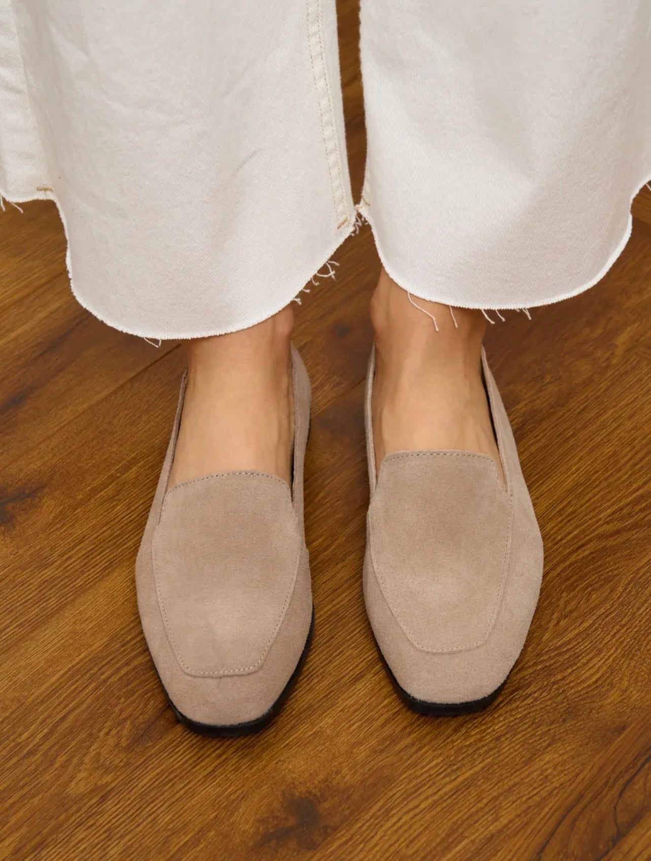 Mocassin PERLA en daim