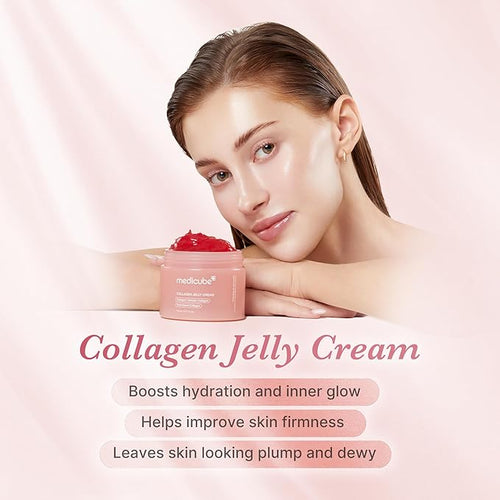 Crème gel au collagène