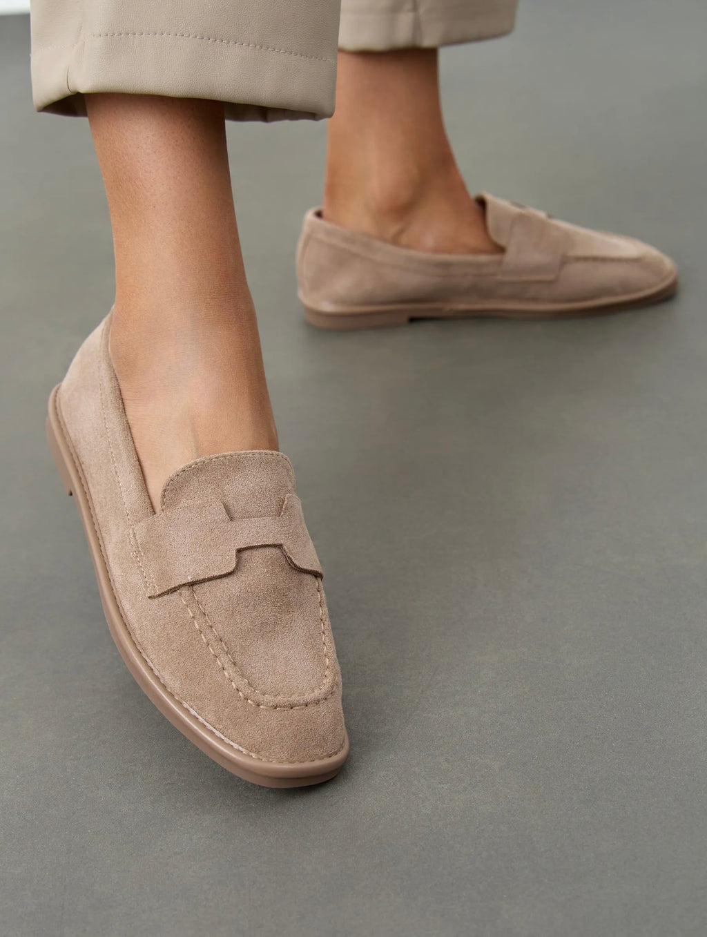 Mocassin Femme Classique-en Daim