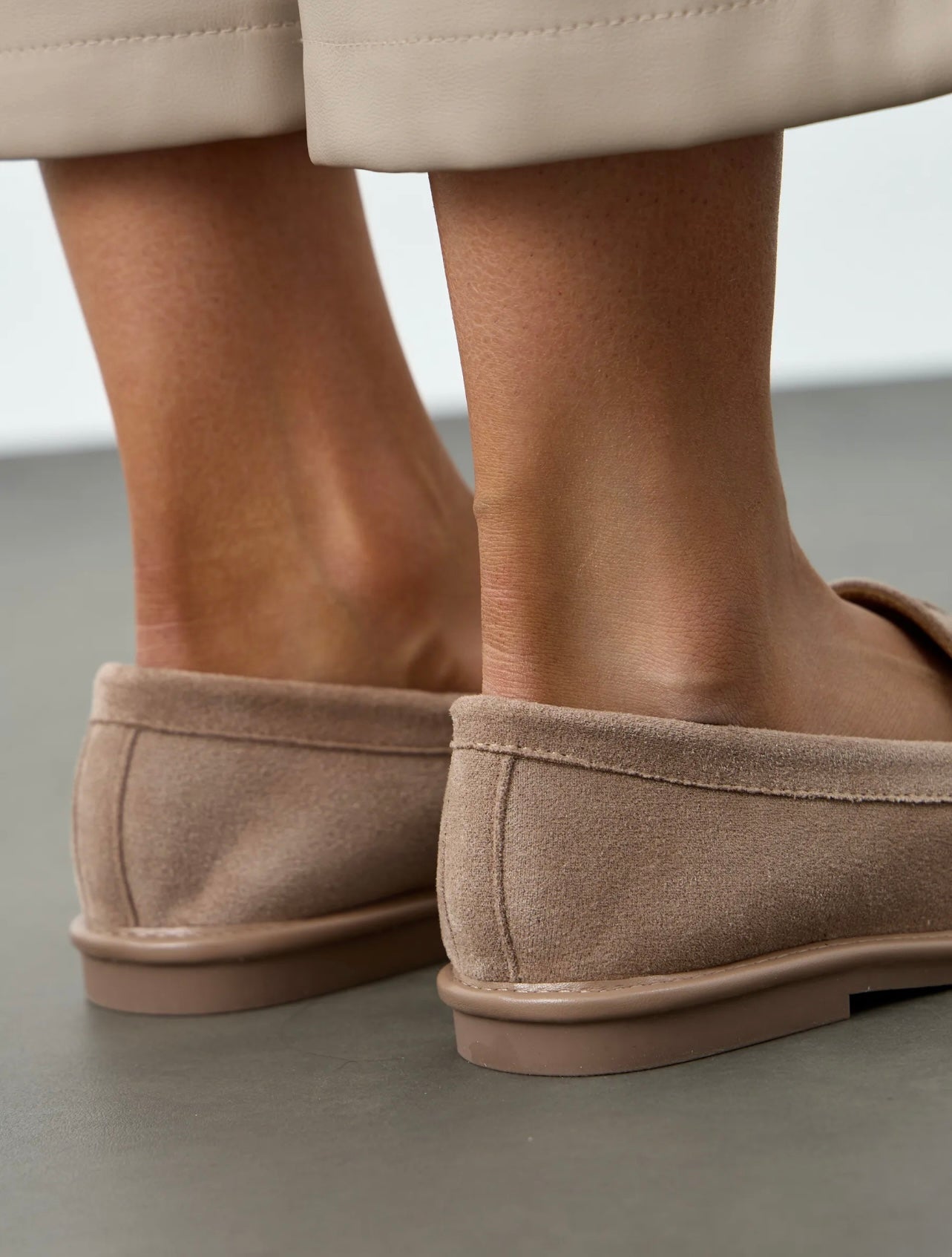 Mocassin Femme Classique-en Daim